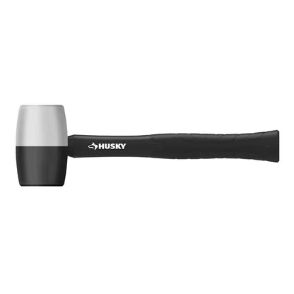 16 Oz. White and Black Rubber Mallet