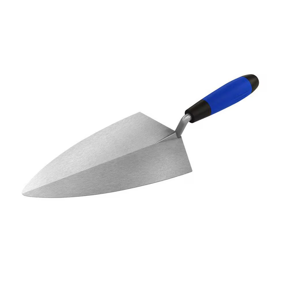 11 In. X 5-5/8 In. Philadelphia Pro Carbon Steel Brick Masonry Trowel - Comfort Grip Handle