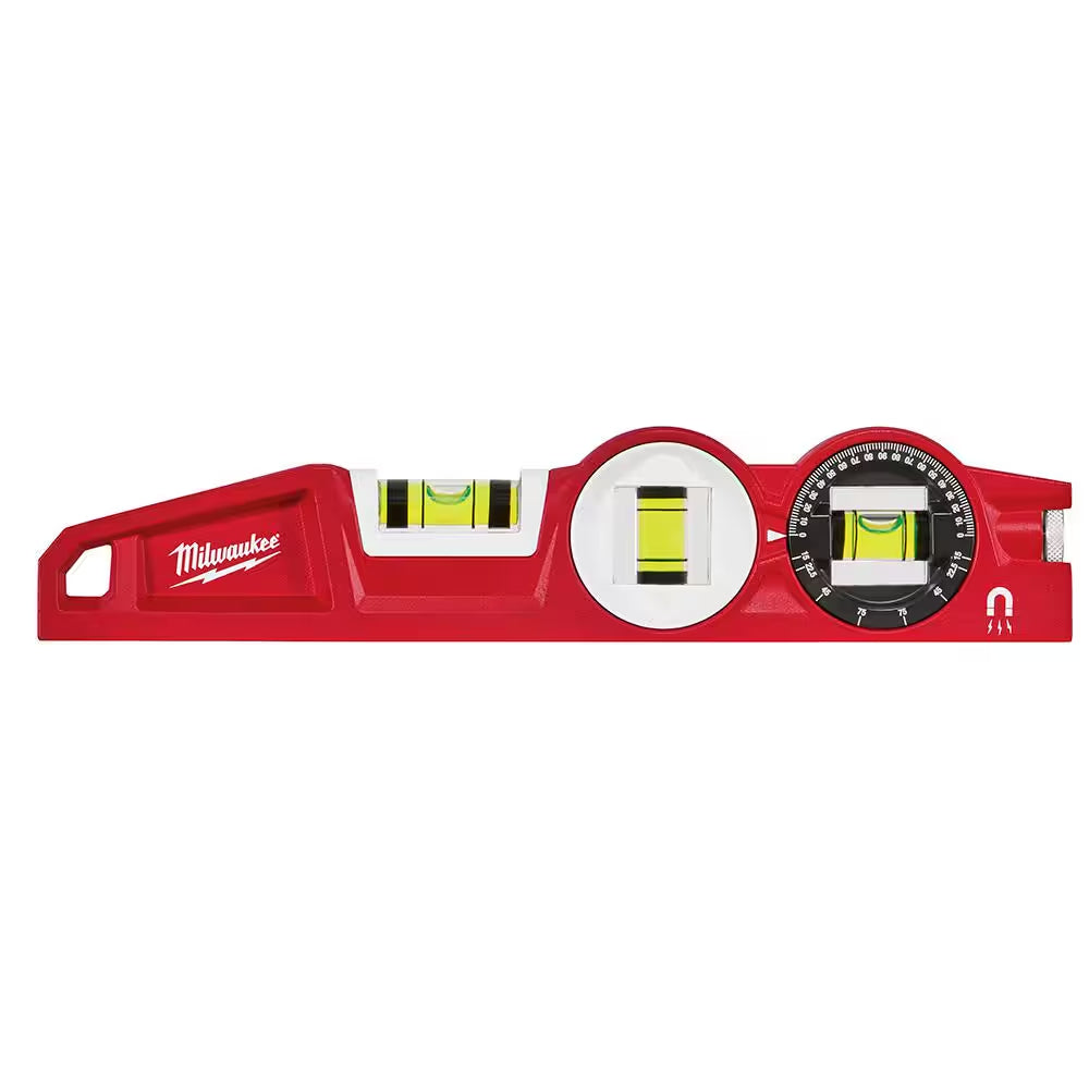 REDSTICK Magnetic Box Level Set with Torpedo Level and M12 125 Ft. Cross and Point Laser Level Kit (6-Piece)