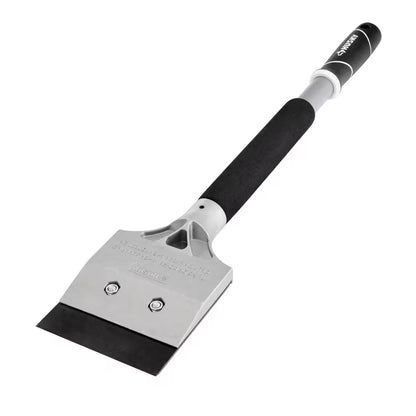 4 In. Heavy-Duty Floor Paint Scraper with Soft Grip Handle