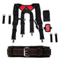 Tool Belt Suspender with Magnetic Wristband for Framer Carpenter Electrician Tool Belt