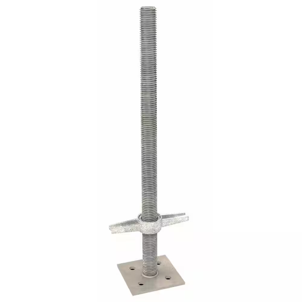 24 In. Leveling Screw Jack with Base Plate