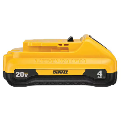 20V MAX Lithium-Ion Cordless 23-Gauge Pin Nailer and 20V 16-Gauge Angled Finish Nailer with 4.0Ah Compact Battery Pack