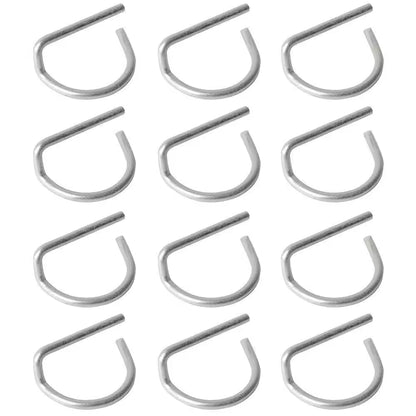 2.75 In. X 1.5 In. X 1 In. Zinc/Aluminum Coated Steel Pig Tail Locks, Stabilizer for Mason and Arch Scaffold (12-Pack)