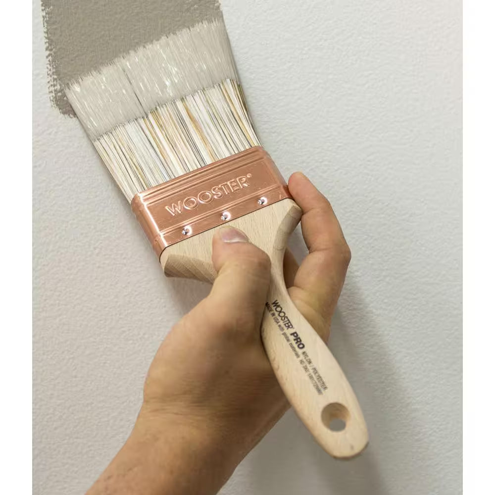 2-1/2 In. Pro Nylon/Polyester Flat Wall Brush