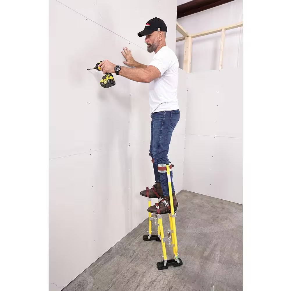 36 In. to 48 In. Magnesium Adjustable Drywall Stilts