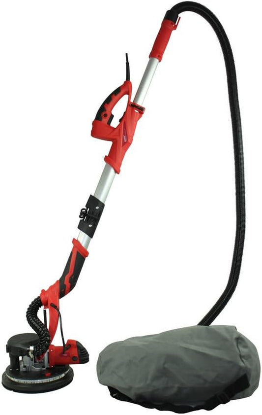 DP-30002 Lightweight Drywall Sander with Vacuum and LED Light Adjustable Speed