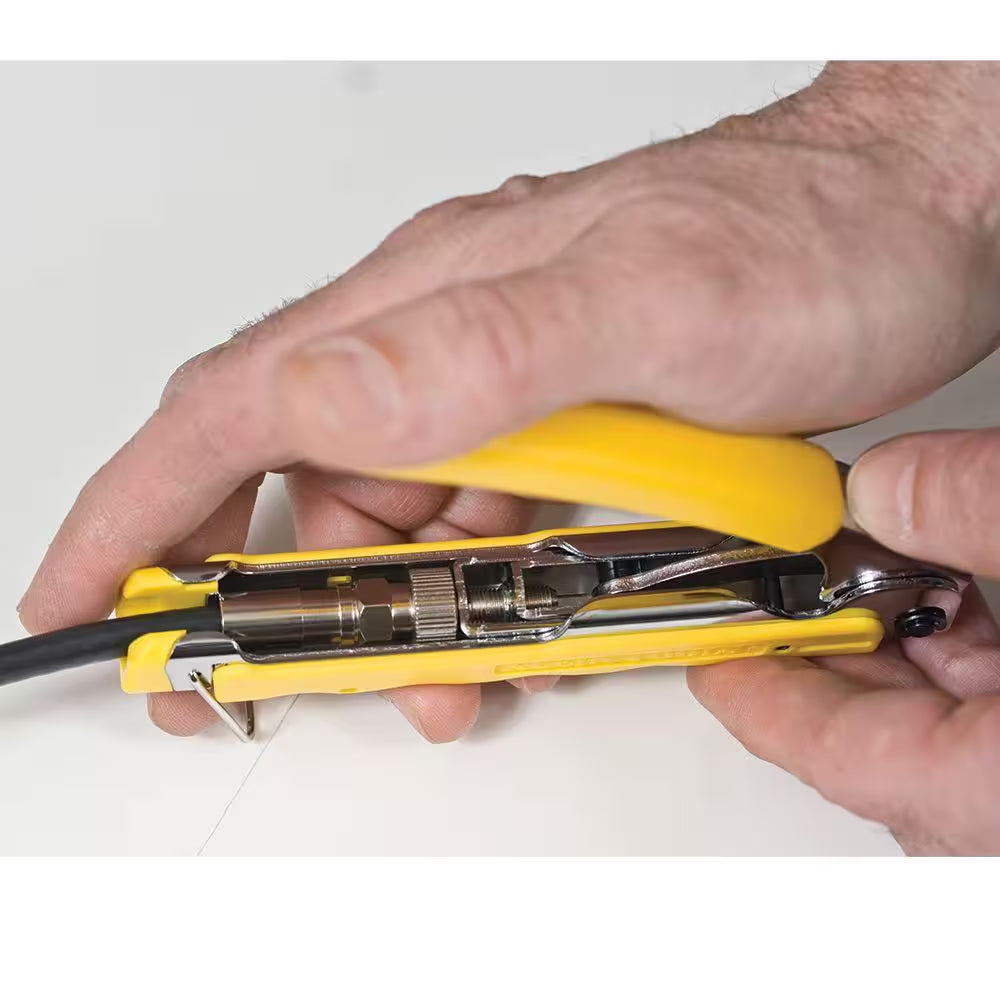 Compact, Multi-Connector Compression Crimper