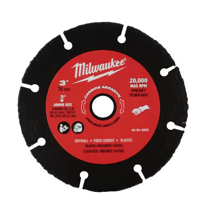 3 In. Carbide Abrasive Blade