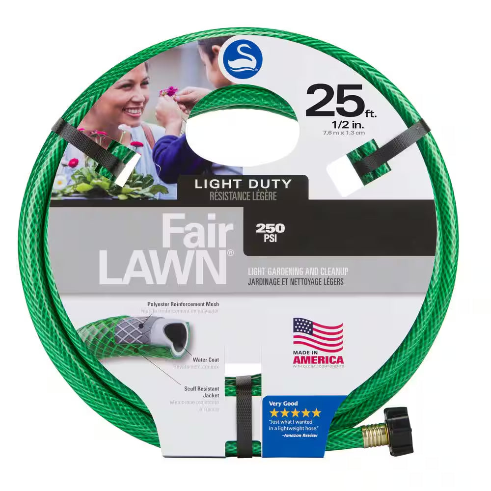 Fairlawn 1/2 In. X 25 Ft. Light-Duty Hose