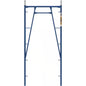 Saferstack 6.67 Ft. H X 3.15 Ft. W Plaster Style Arch Frame with Coupling Pins and Springlocks