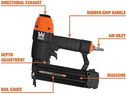 61721 18-Gauge 3/8-Inch to 2-Inch Pneumatic Brad Nailer