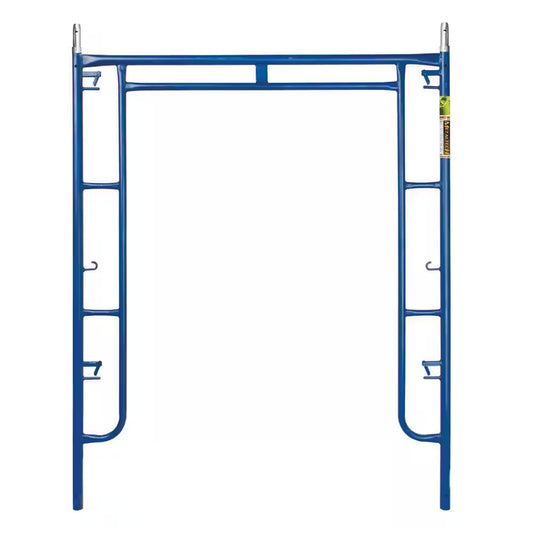 Saferstack 76 In. X 60 In. Blue Walk Tru-Arch Scaffold Frame