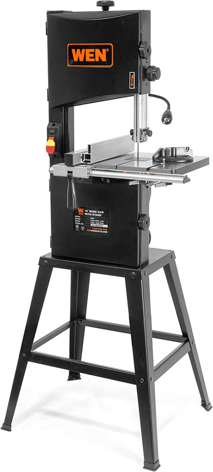 3962T 3.5-Amp 10-Inch Two-Speed Band Saw with Stand and Worklight