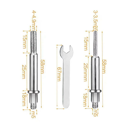 Four Seasons Universal Hand Shake Chain Grinder Portable Household Chain Grinder Chain Clamp Grinding Blade Chain Grinder