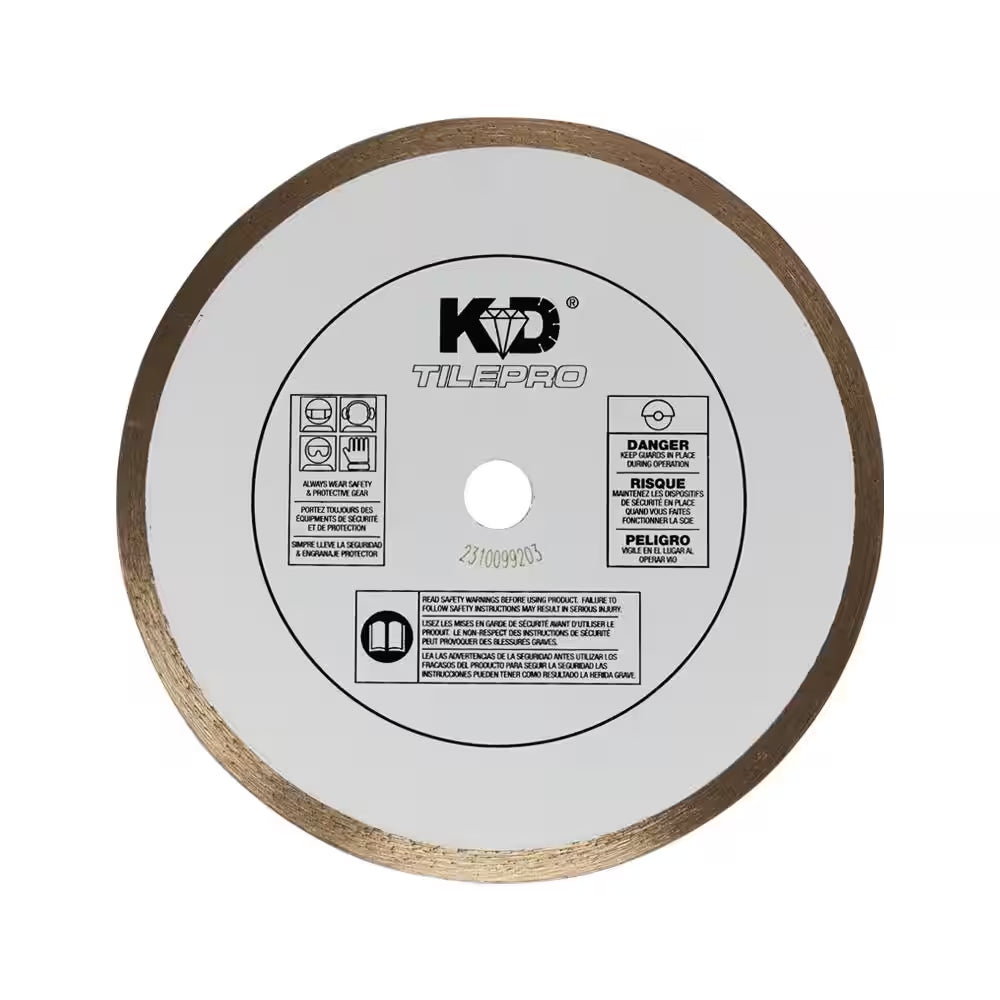 7 In. Diamond Tile Circular Saw Blade