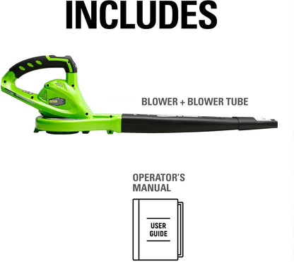 40V (150 MPH / 130 CFM / 75+ Compatible Tools) Cordless Leaf Blower, Tool Only, Green