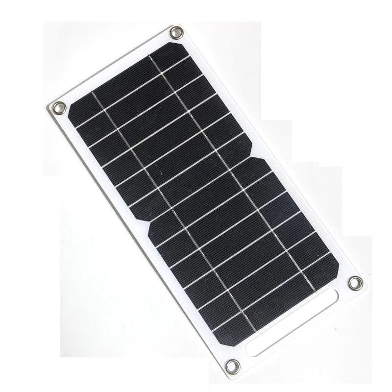 10W Solar Kit 5V Outdoor Solar Mobile Phone Charging Panel Flexible Solar Panel Backpack Solar Charger