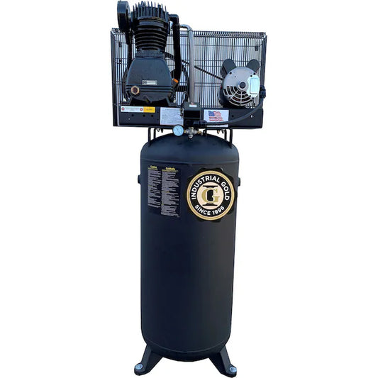 60-Gallon Stationary Electric 175 PSI Vertical Air Compressor