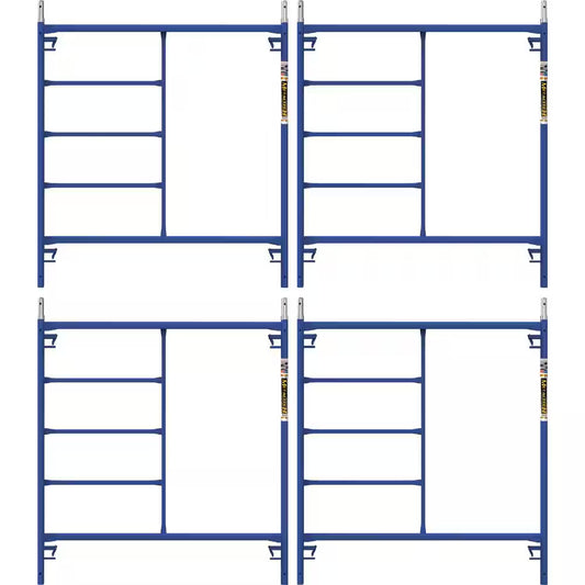 Safertstack 5 Ft. X 5 Ft. Steel Mason Scaffolding Frame, 4-Pack