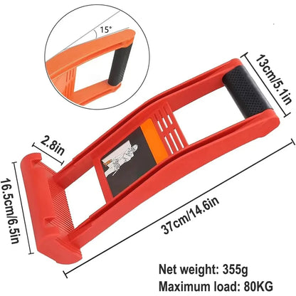 Drywall Carrier 80Kg Panel Carrier Plier Load Tool ABS Plastic Panel Carrier Tool for Plywood Drywall Plasterboard Heavy Duty Sheet Transport