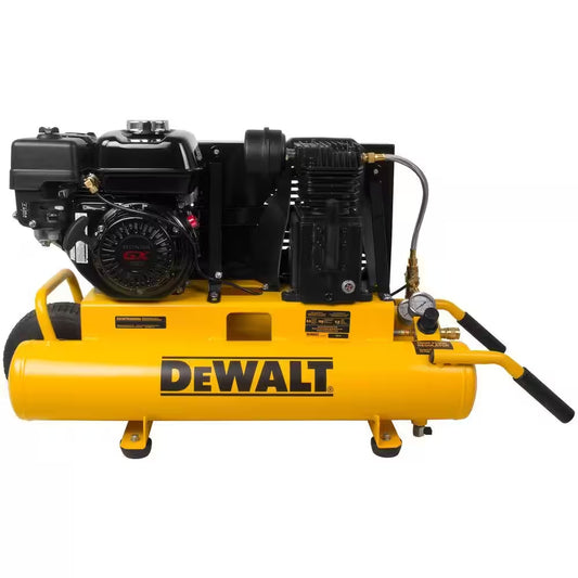 8 Gal. 150 PSI 5.5 HP Belt Drive Gas-Powered Wheelbarrow Air Compressor