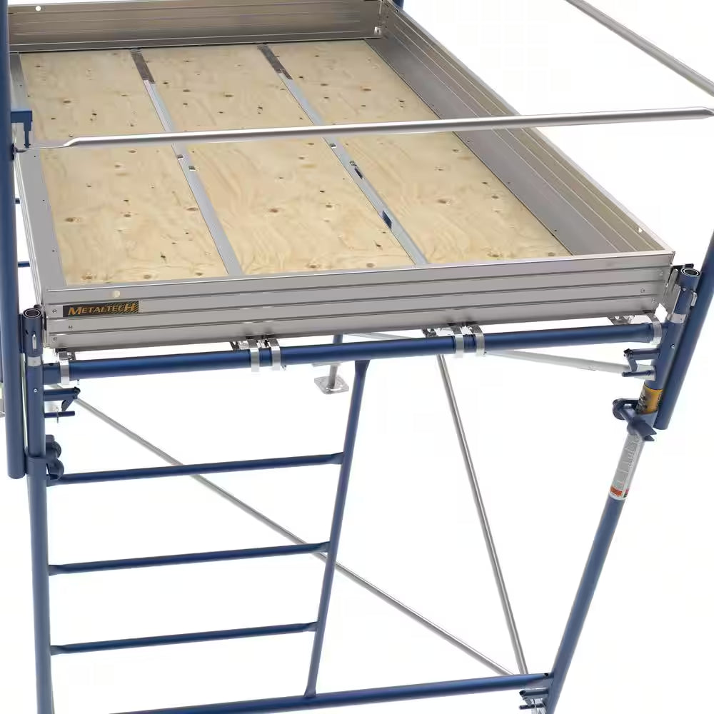 85.95 In. X 3.25 In. X 5.98 In. (Assembled) Galvanized Steel Toeboard for Scaffold for Secure Higher Platform