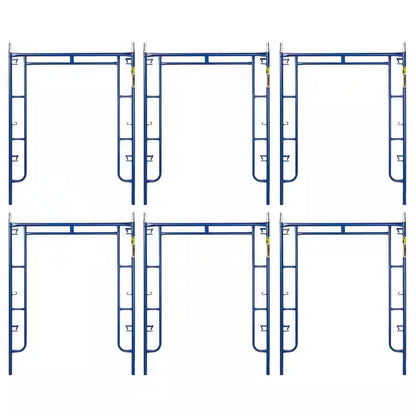 Saferstack 6.4 Ft. X 5 Ft. Mason Walk-Through Arch Scaffold Frame (6-Pack)