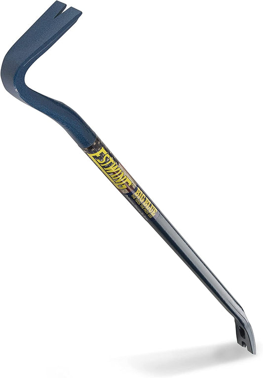 Gooseneck Wrecking Bar PRO - 36" Pry Bar with Angled Chisel End & Forged Steel Construction - EWB-36PS