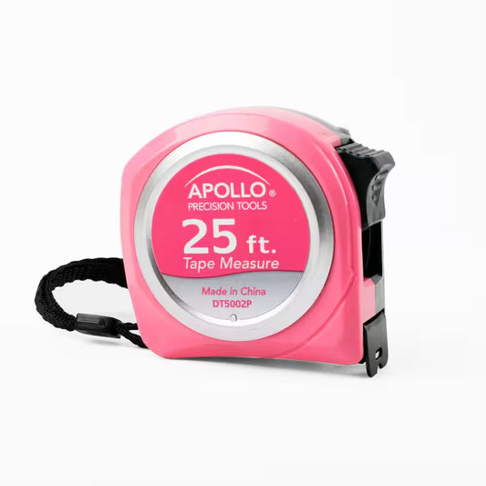 25 Ft. Tape Measure in Pink