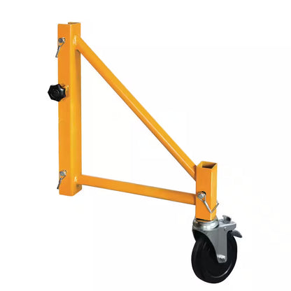 14-In. Scaffold Outriggers with 5-In. Heavy Duty Caster Wheels, Compatible with  Baker Scaffolding, 4-Pack