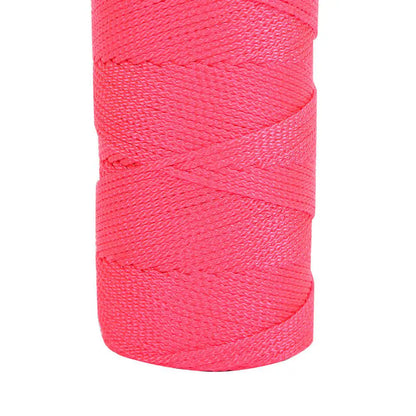 500 Ft. Florescent Pink Braided Nylon Mason'S Line