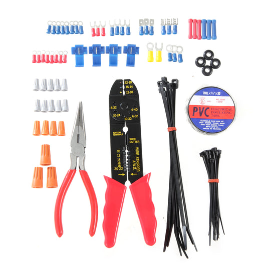 99-Pieces Electrical Repair Tool Set with Storage Case TD2163TA, Condition New