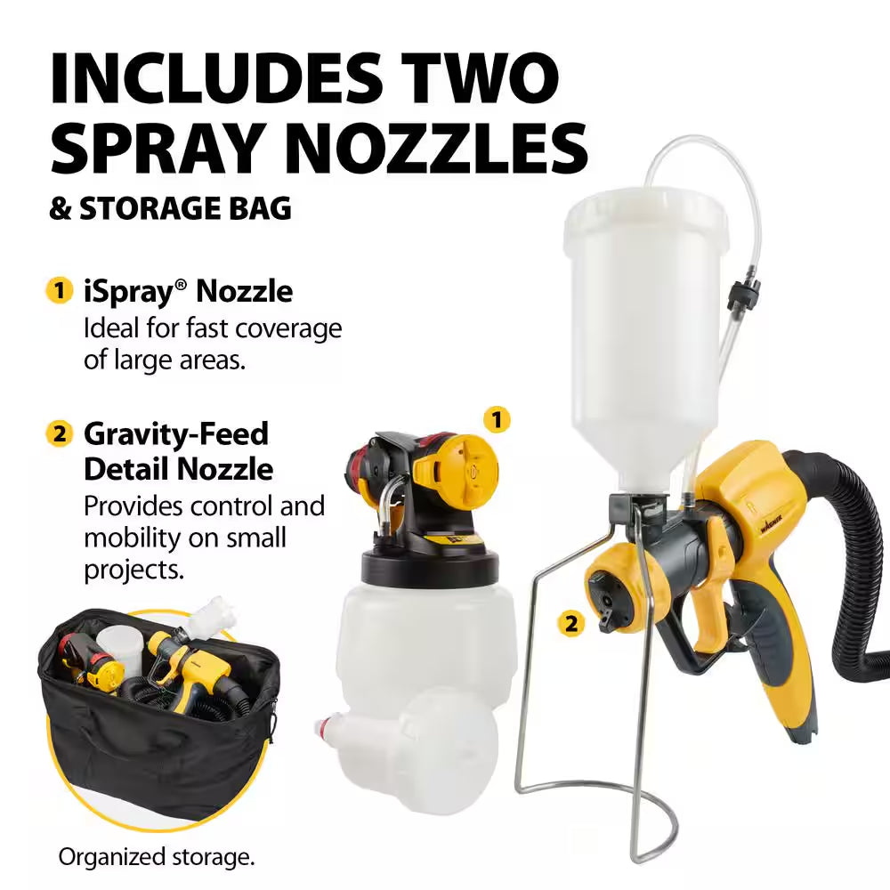 Flexio 4300 Gravity Feed Electric Stand HVLP Paint Sprayer