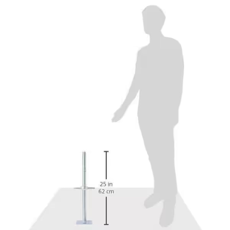 24 In. Leveling Screw Jack with Base Plate