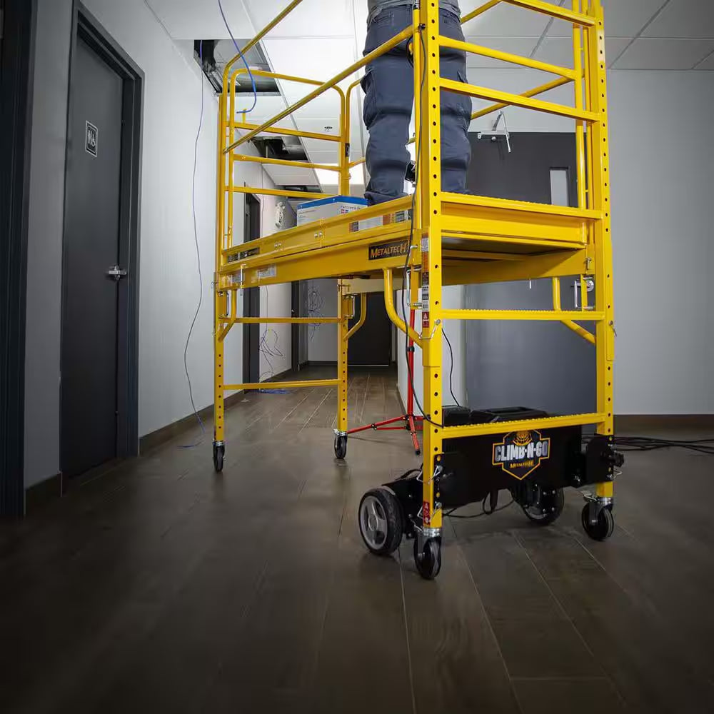 Climb-N-Go Motorized System for Baker Type Scaffold (Scaffold Sold Separately)