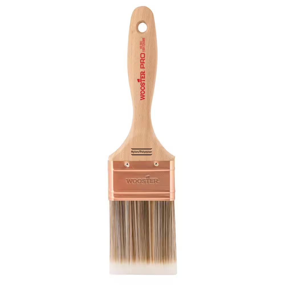 2-1/2 In. Pro Nylon/Polyester Flat Wall Brush