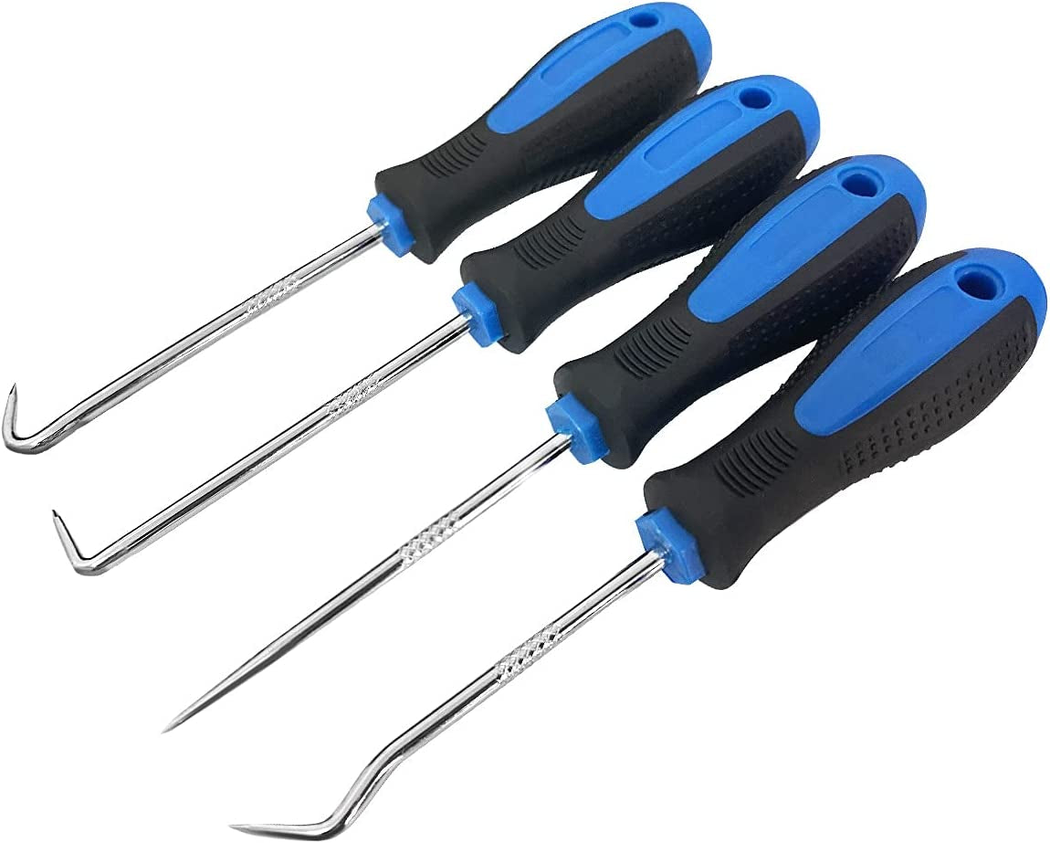 Precision Hook and Pick Set for Automotive | 4-Piece Hand Tools