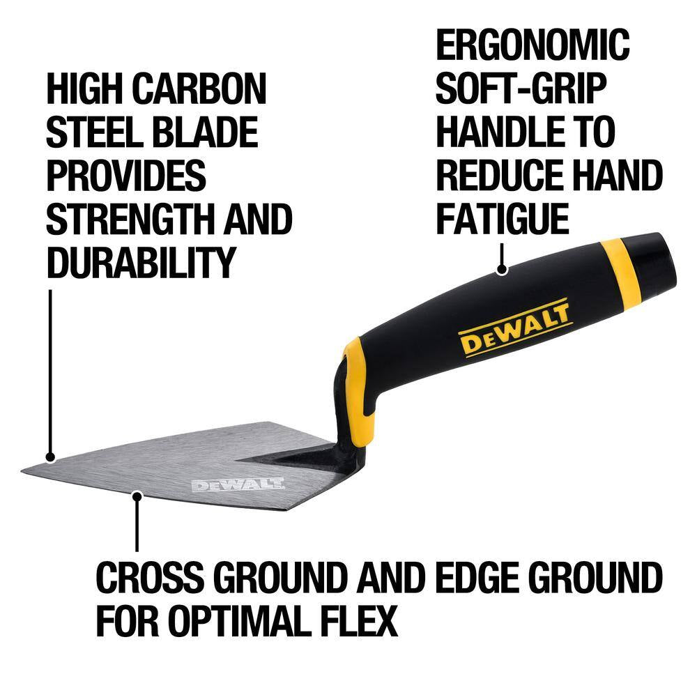 9 In. X 2-1/2 In. Carbon Steel Pointing Brick Trowel