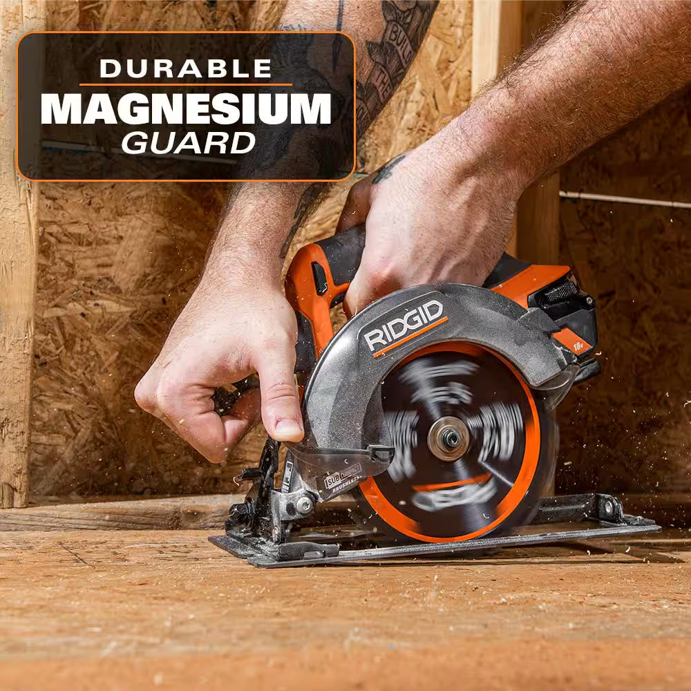 18V Subcompact Brushless Cordless 6-1/2 In. Circular Saw (Tool Only)