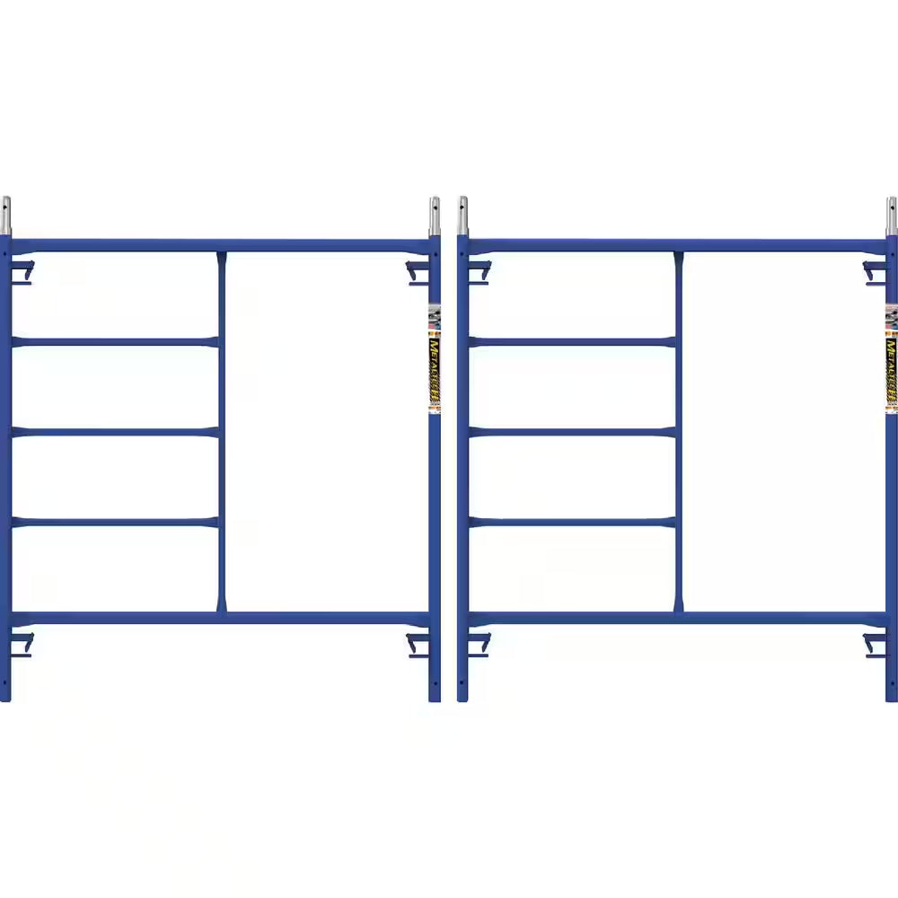 Safertstack 5 Ft. X 5 Ft. Steel Mason Scaffolding Frame, 2-Pack