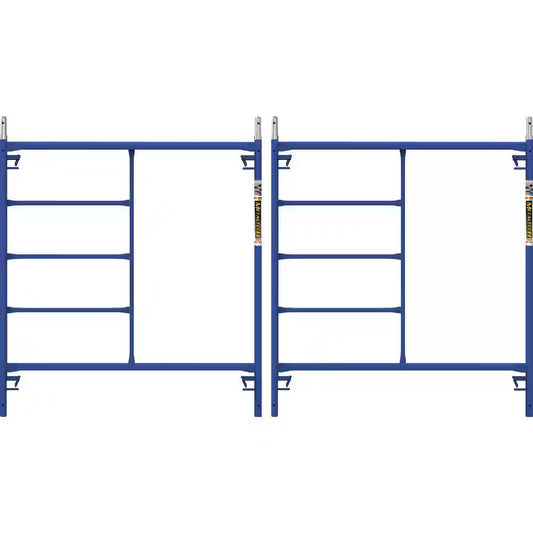 Safertstack 5 Ft. X 5 Ft. Steel Mason Scaffolding Frame, 2-Pack