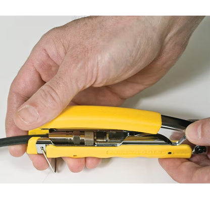 Compact, Multi-Connector Compression Crimper