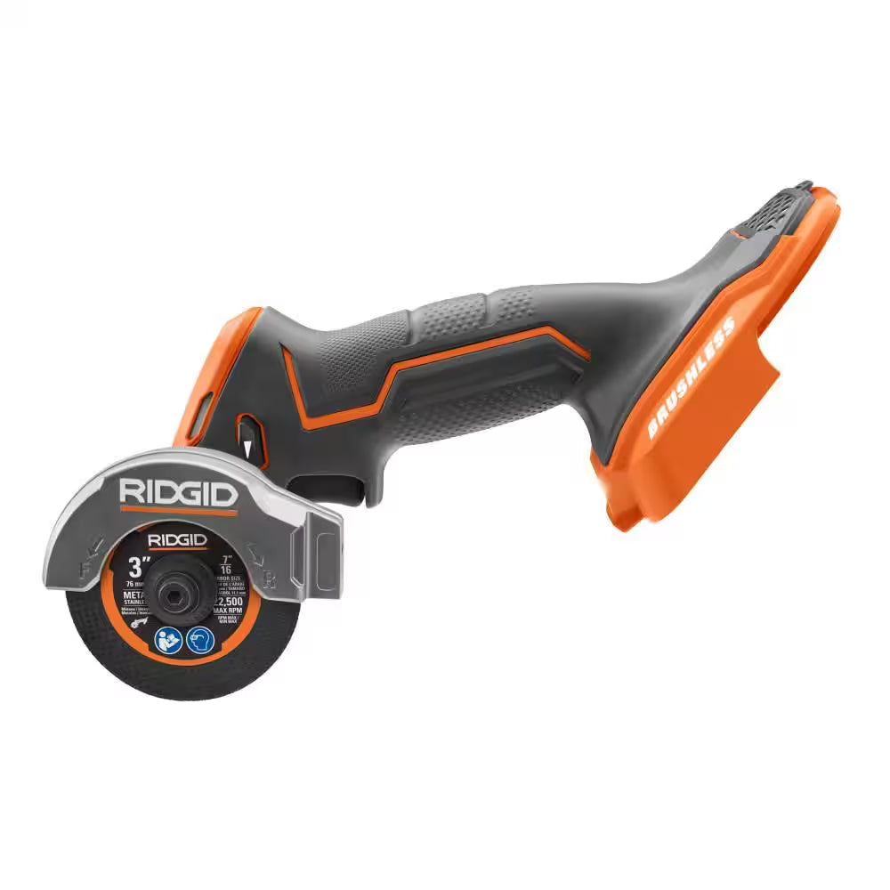 18V Subcompact Brushless Cordless 3 In. Multi-Material Saw (Tool Only) with (9) Cutting Wheels