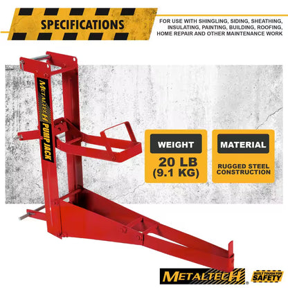 Pump Jack 30-1/4 In. W X 5-3/4 In. D X 24-3/4 In. H Steel Pump Jack for the Pump Jack Portable Scaffolding System