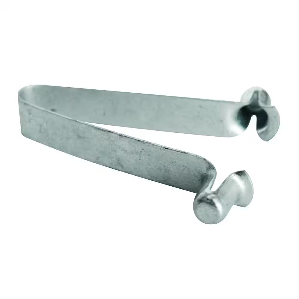 6.25 In. X 5.5 In. X 5.25 In. Galvanized Steel Spring Clip/Lock for Coupling Pin on Mason and Walk-Through Scaffolding