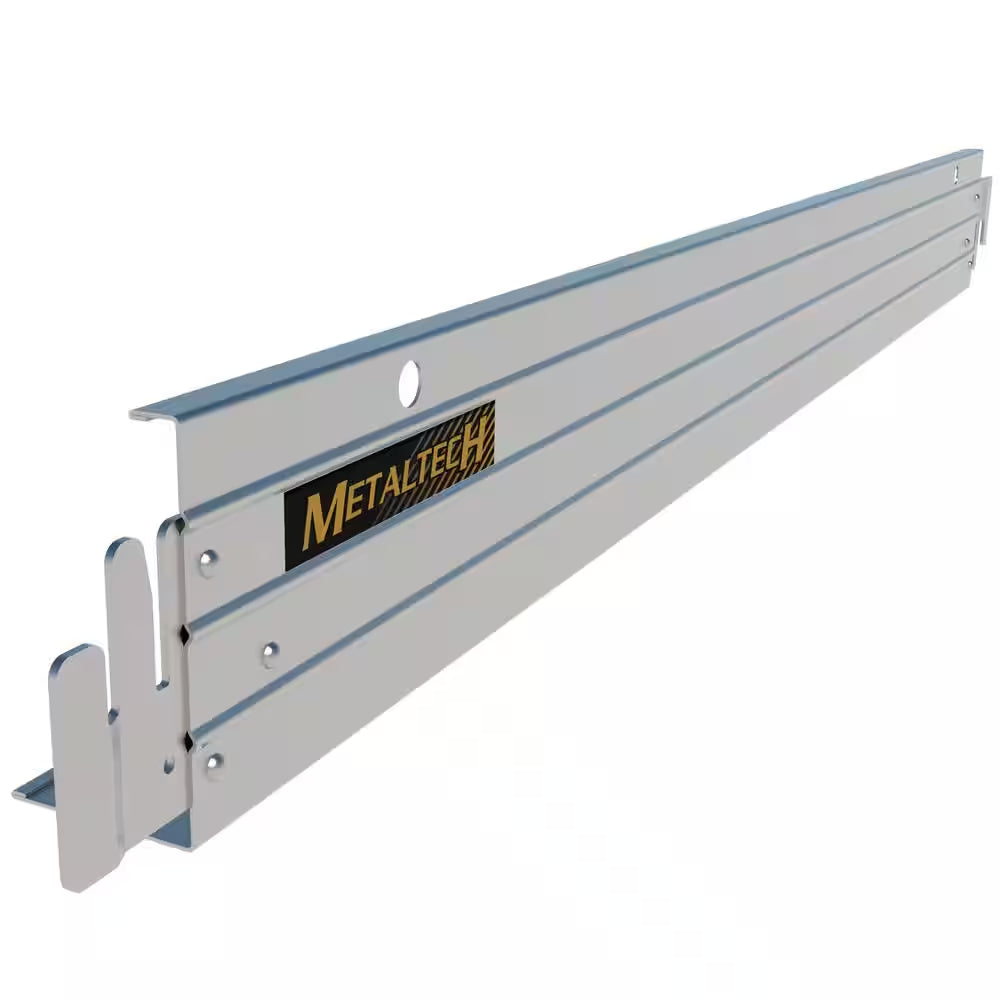 85.95 In. X 3.25 In. X 5.98 In. (Assembled) Galvanized Steel Toeboard for Scaffold for Secure Higher Platform