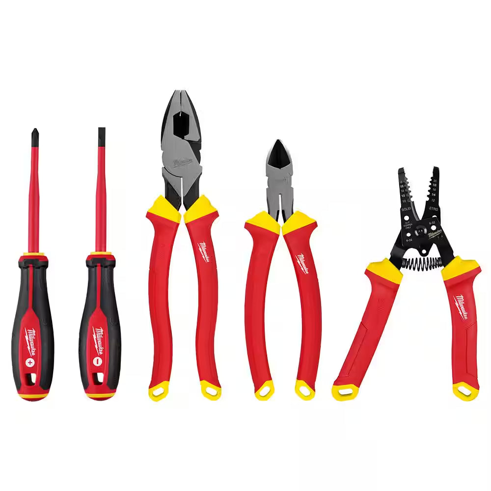 1000V Insulated Hand Tool Set (5-Piece)