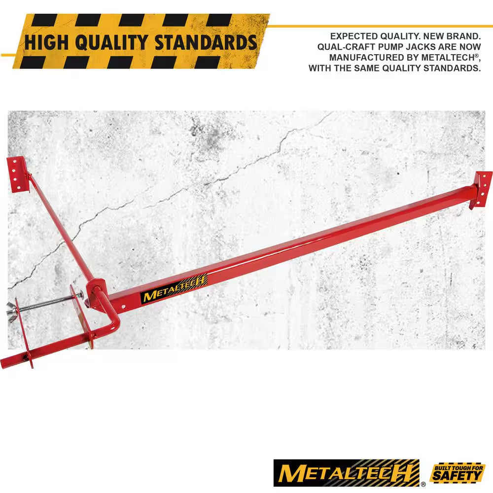 Pump Jack 37-1/4 In. W X 34 In. D X 4 In. H Steel Pump Jack Brace for the Pump Jack Portable Scaffolding System