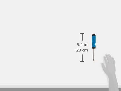 JHWWRS-1 Magnetic Multi-Bit Ratcheting Screwdriver, 9-Inch